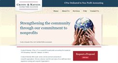 Desktop Screenshot of ckcpa.biz